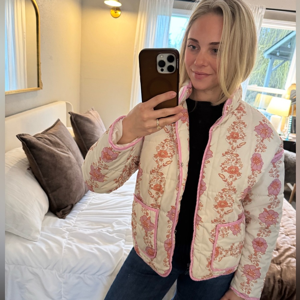 VINTAGE Quilted Coat